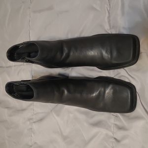 7.5N Bandolino, Sereno, black leather, ankle boot